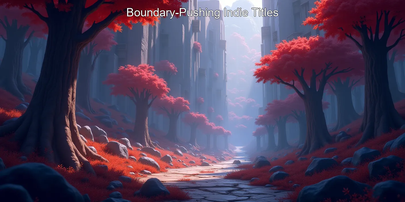 Boundary-Pushing Indie Titles