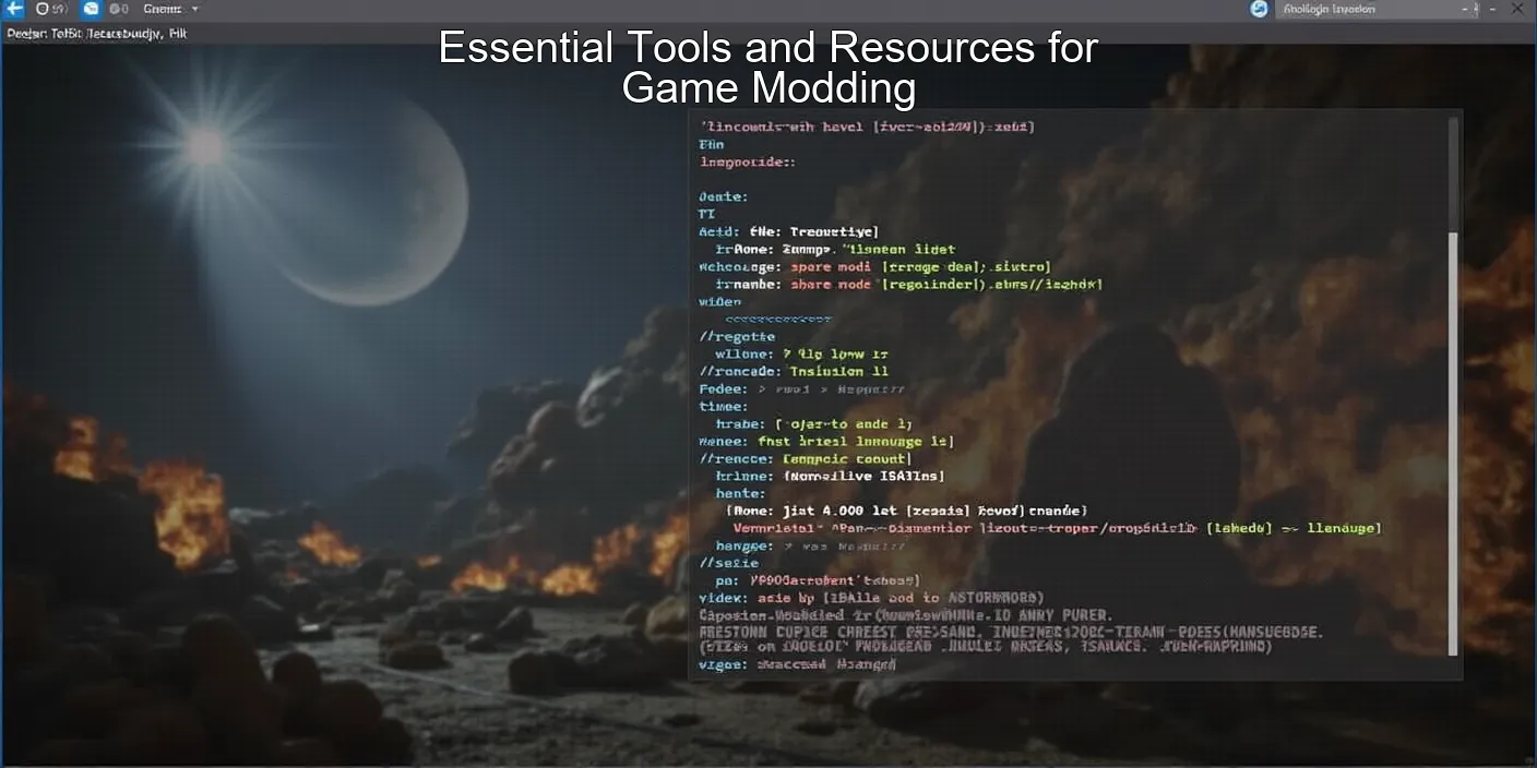 Essential Tools and Resources for Game Modding