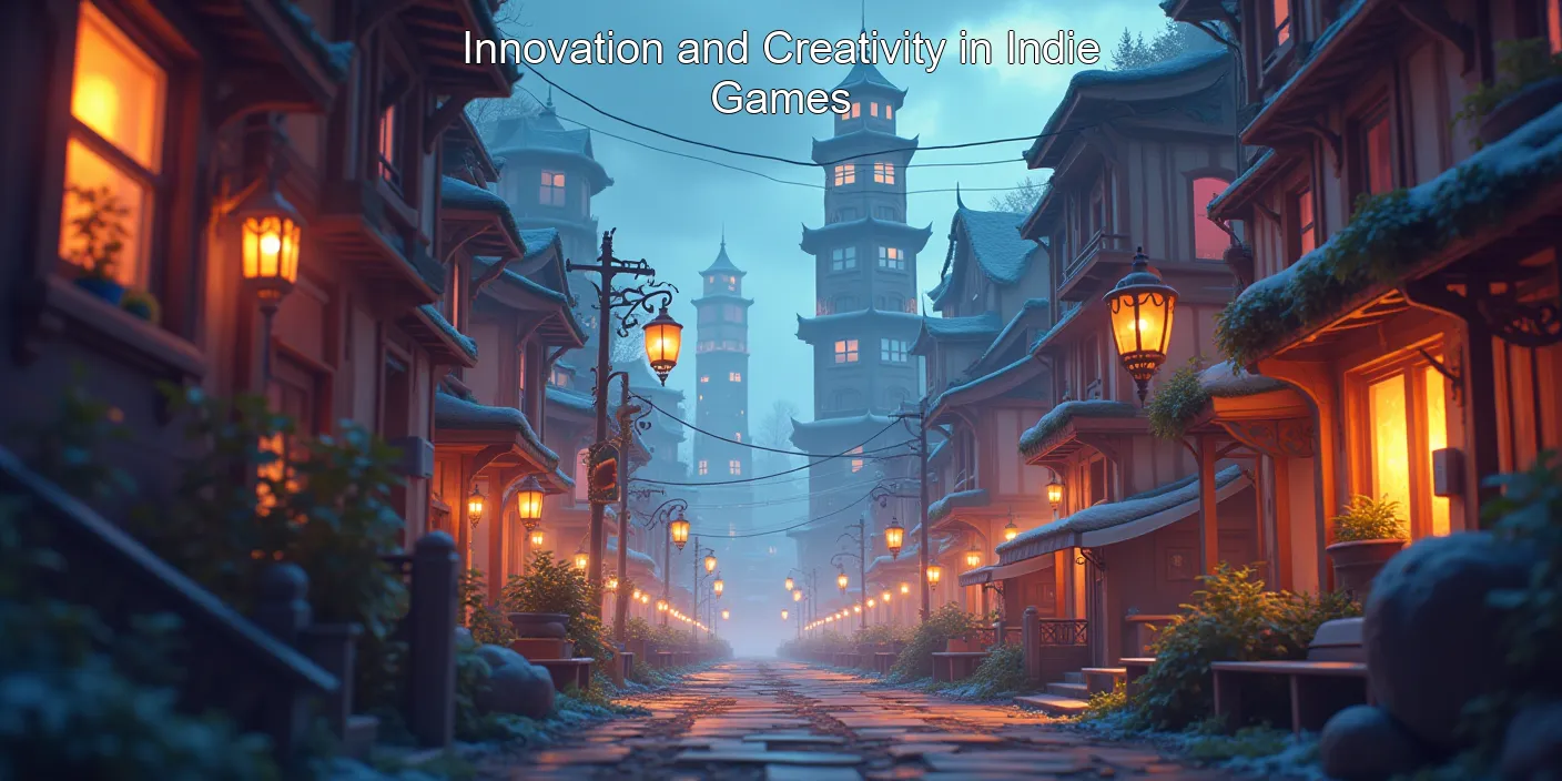 Innovation and Creativity in Indie Games