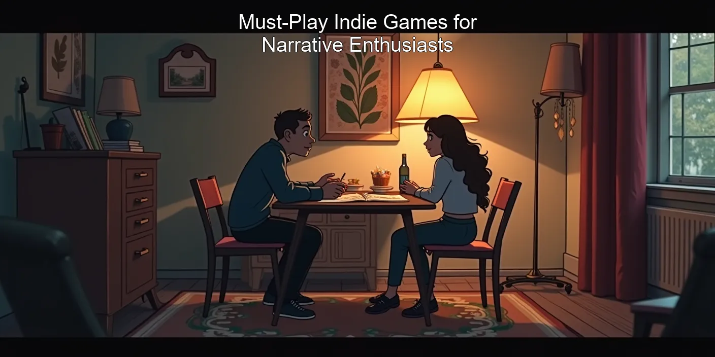 Must-Play Indie Games for Narrative Enthusiasts