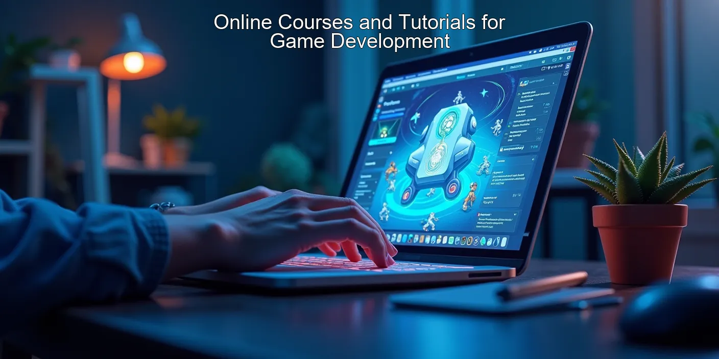 Online Courses and Tutorials for Game Development