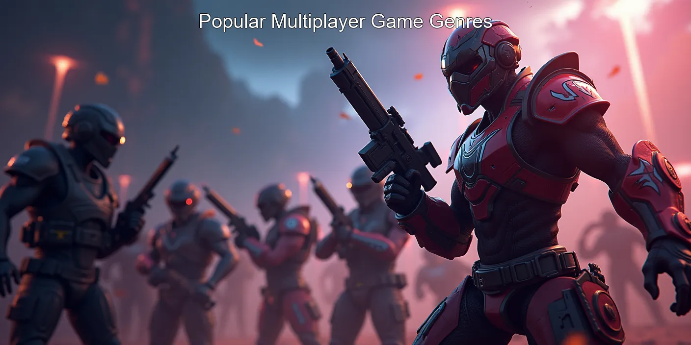 Popular Multiplayer Game Genres