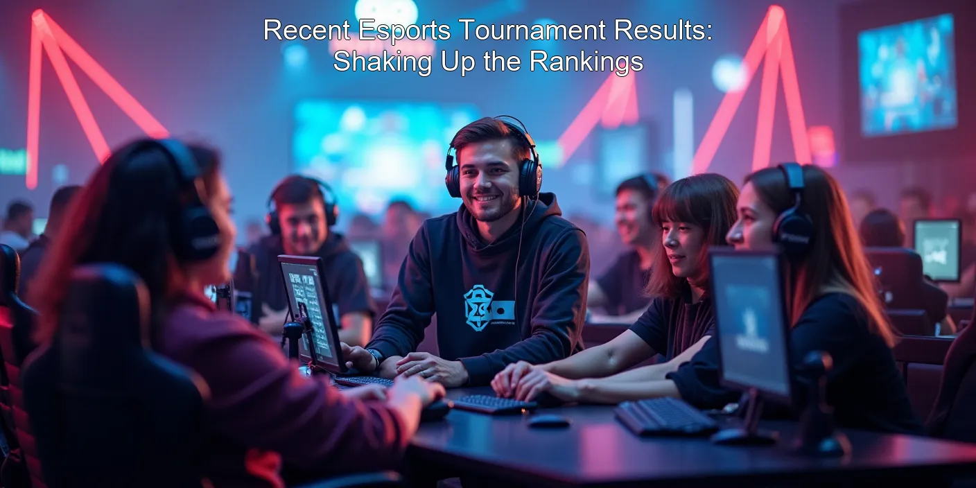 Recent Esports Tournament Results: Shaking Up the Rankings