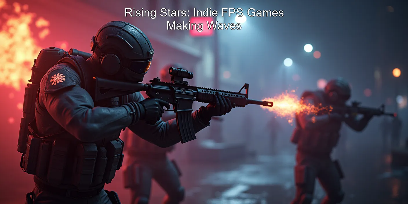 Rising Stars: Indie FPS Games Making Waves