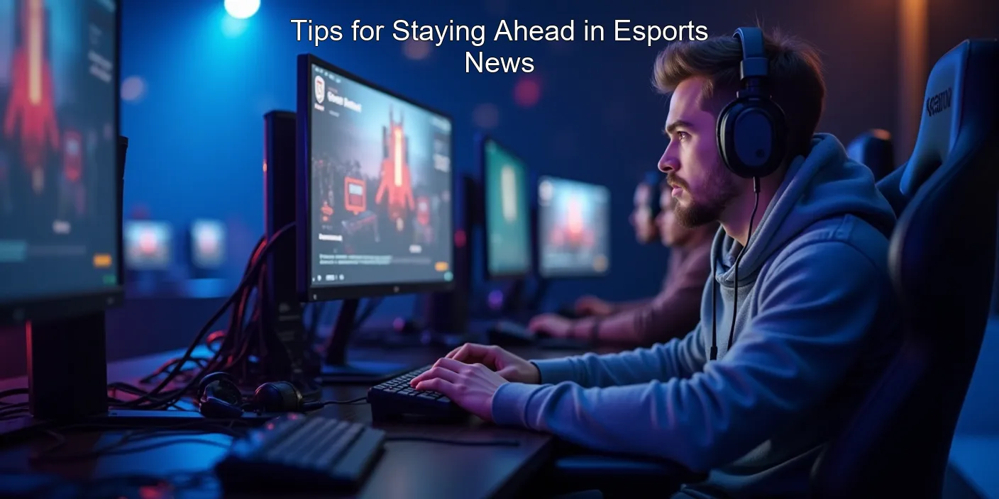 Tips for Staying Ahead in Esports News