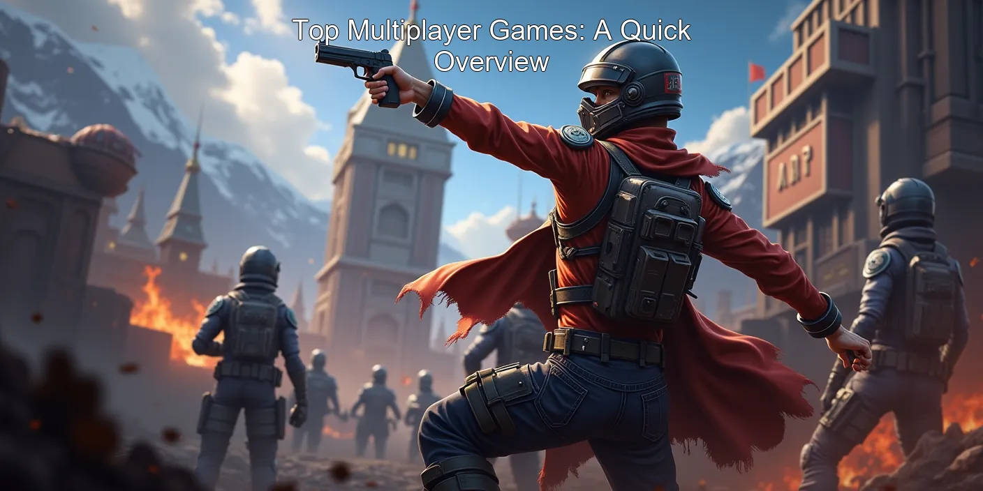 Top Multiplayer Games: A Quick Overview