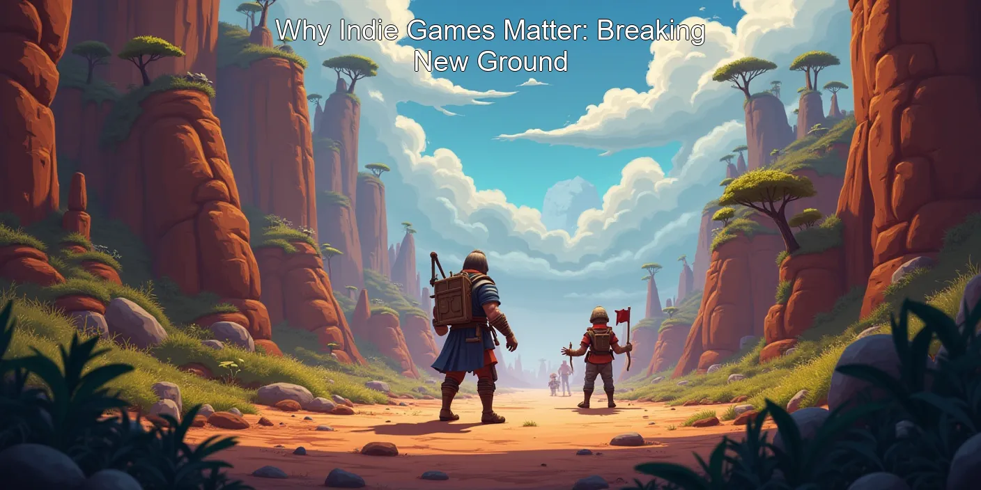 Why Indie Games Matter: Breaking New Ground