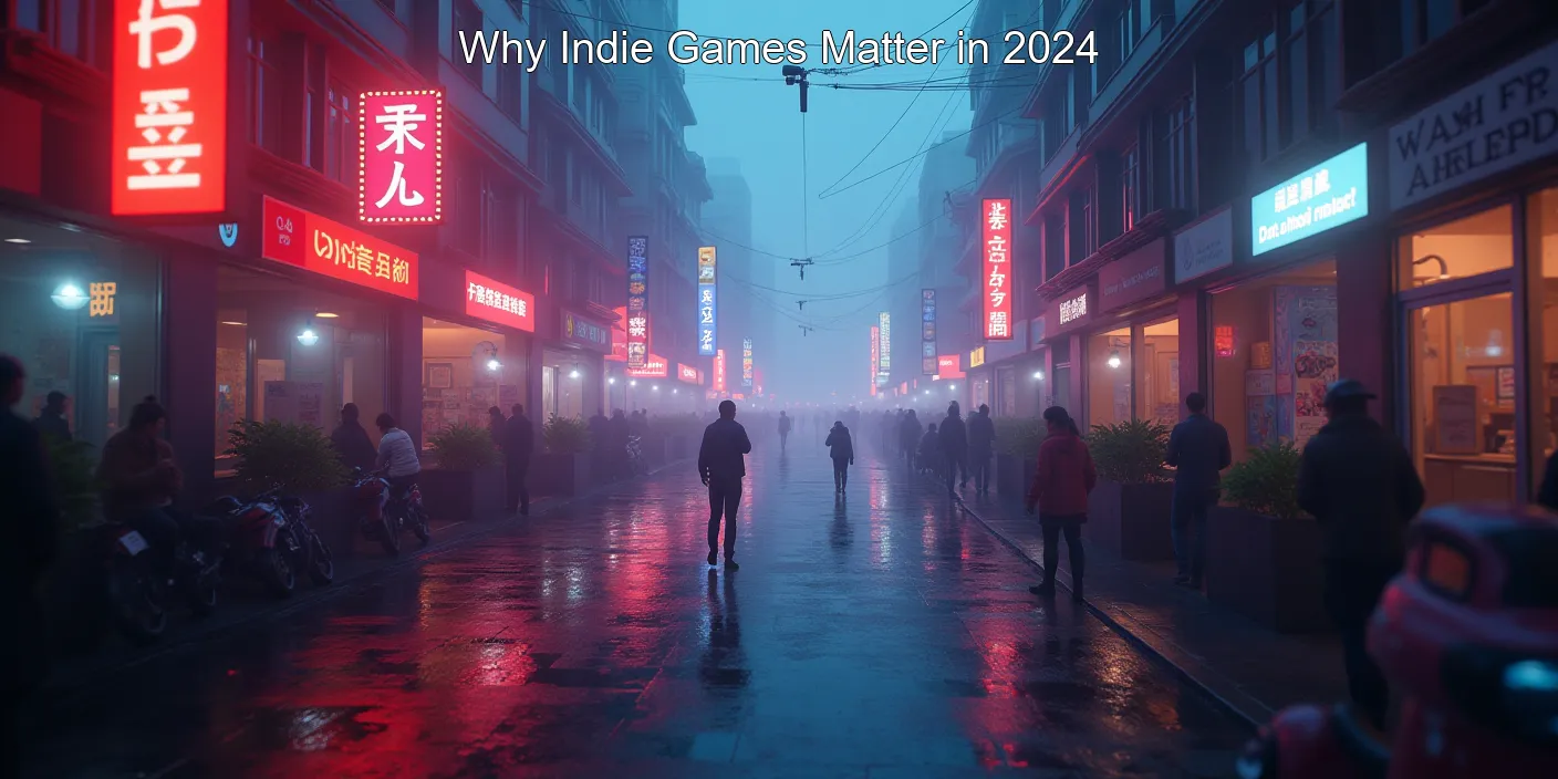 Why Indie Games Matter in 2024